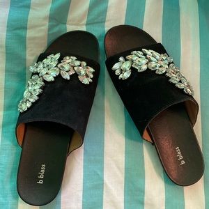 B Blass Embellished Sandal